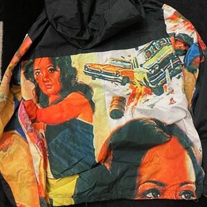 40s and Shorties Multicoloured windbreaker jacket